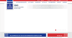 Desktop Screenshot of binnenhafen-sachsen.de
